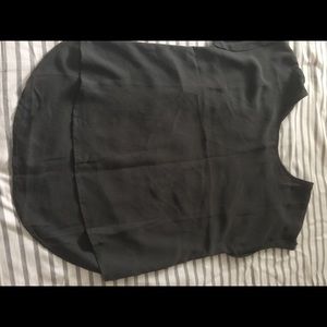 Silky grey high low top